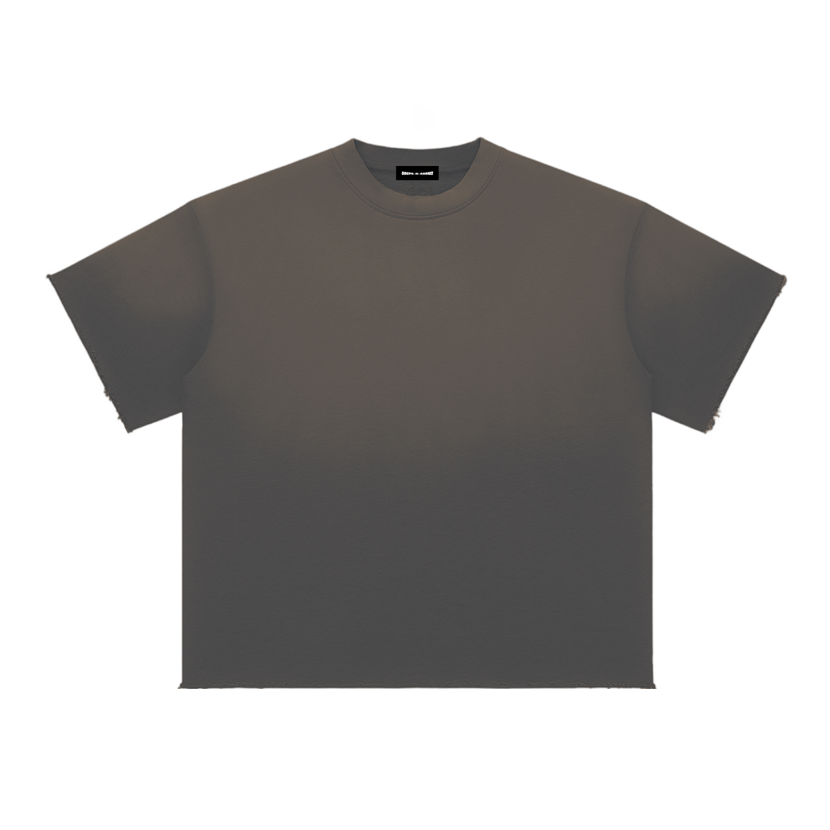 Sun Faded Raw Edge T-Shirt