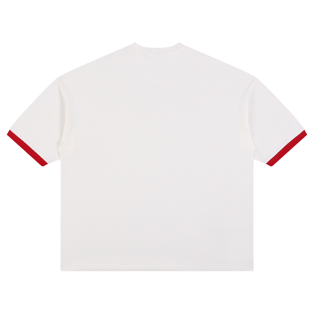 230 GSM Color Block Drop Shoulder T-Shirt