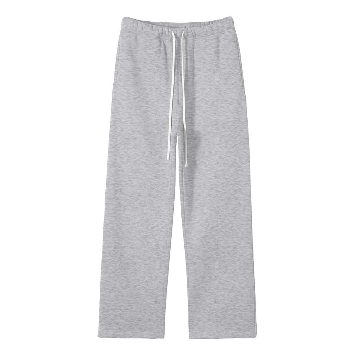 360 GSM Solid Color Fleece Straight Leg Pants (U)