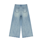 Women's Vintage Wash Wide-Leg Jeans