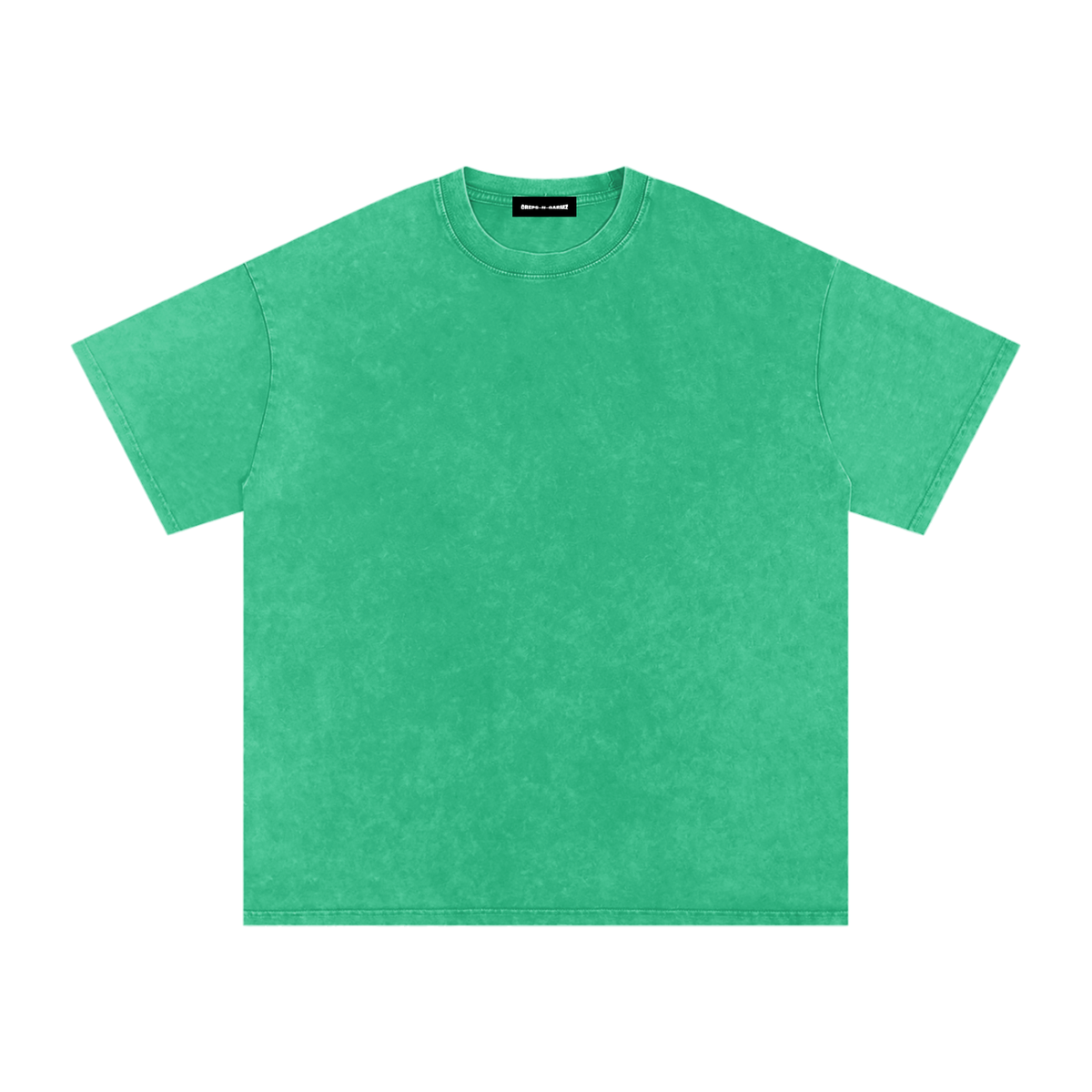 Snow Wash Oversized Cotton T-Shirt