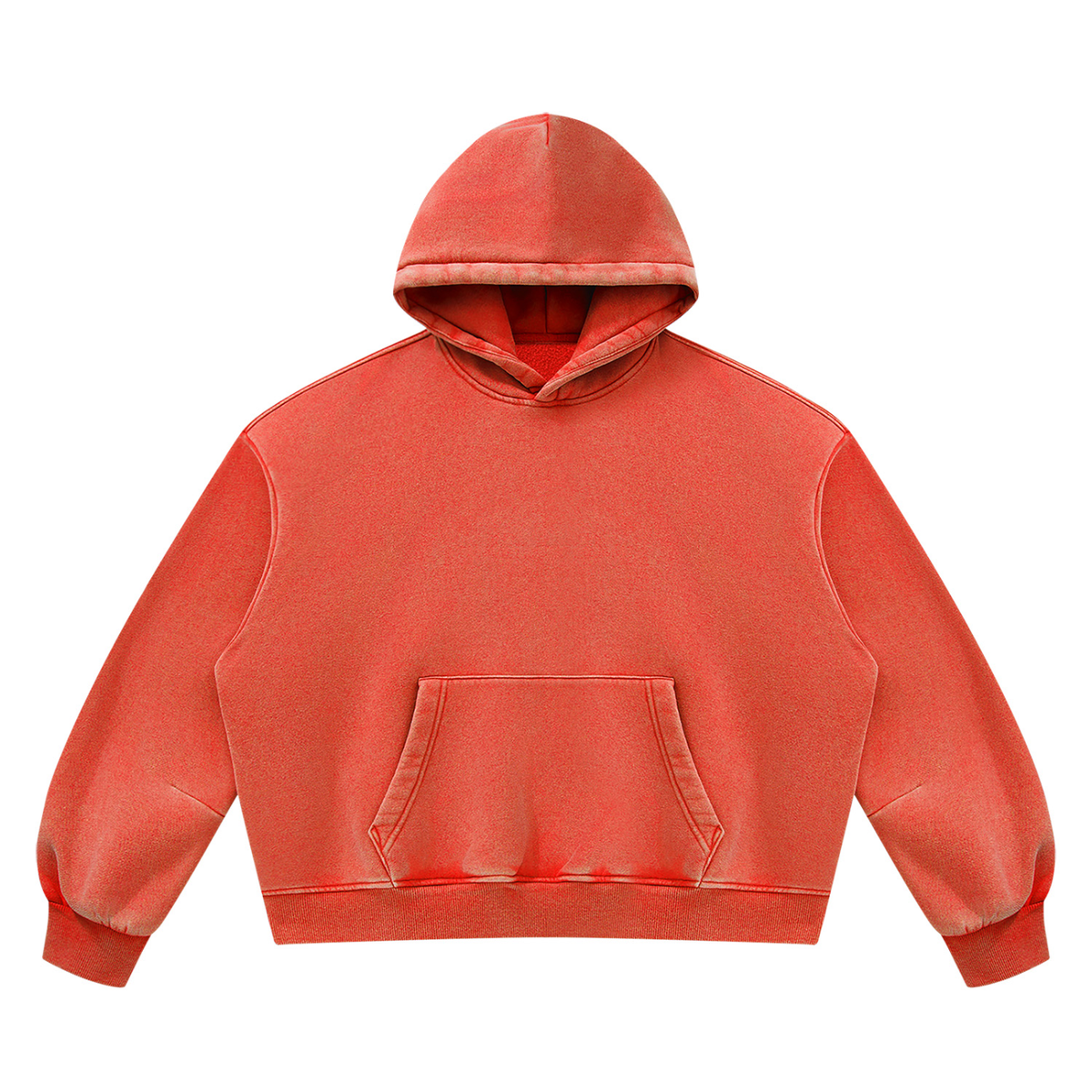 390 NGSM Vintage Wash Boxy Fleece Hoodie (U)
