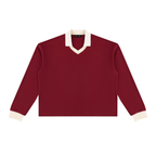 320 GSM Color Block Long Sleeve Sweatshirt