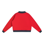 350 GSM Mock Neck Crewneck Sweatshirt (W)