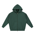 345 GSM Oversized Zipper Hoodie