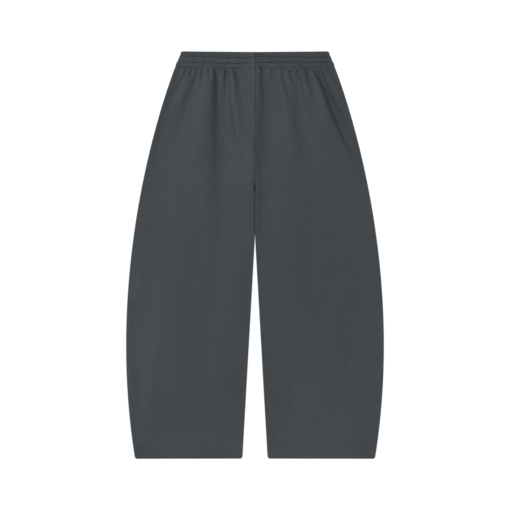 360 GSM Waffle Barrel Leg Pants