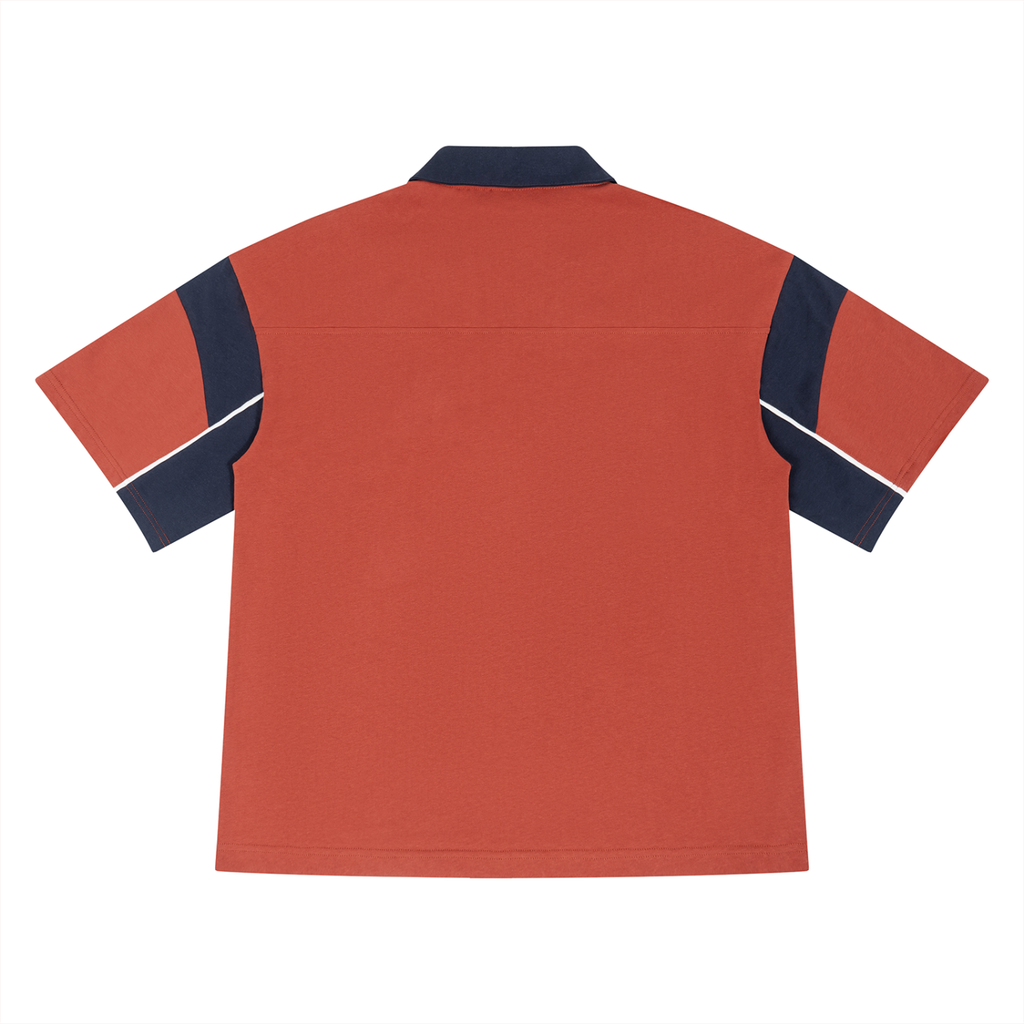 230 GSM Color Block Polo Shirt