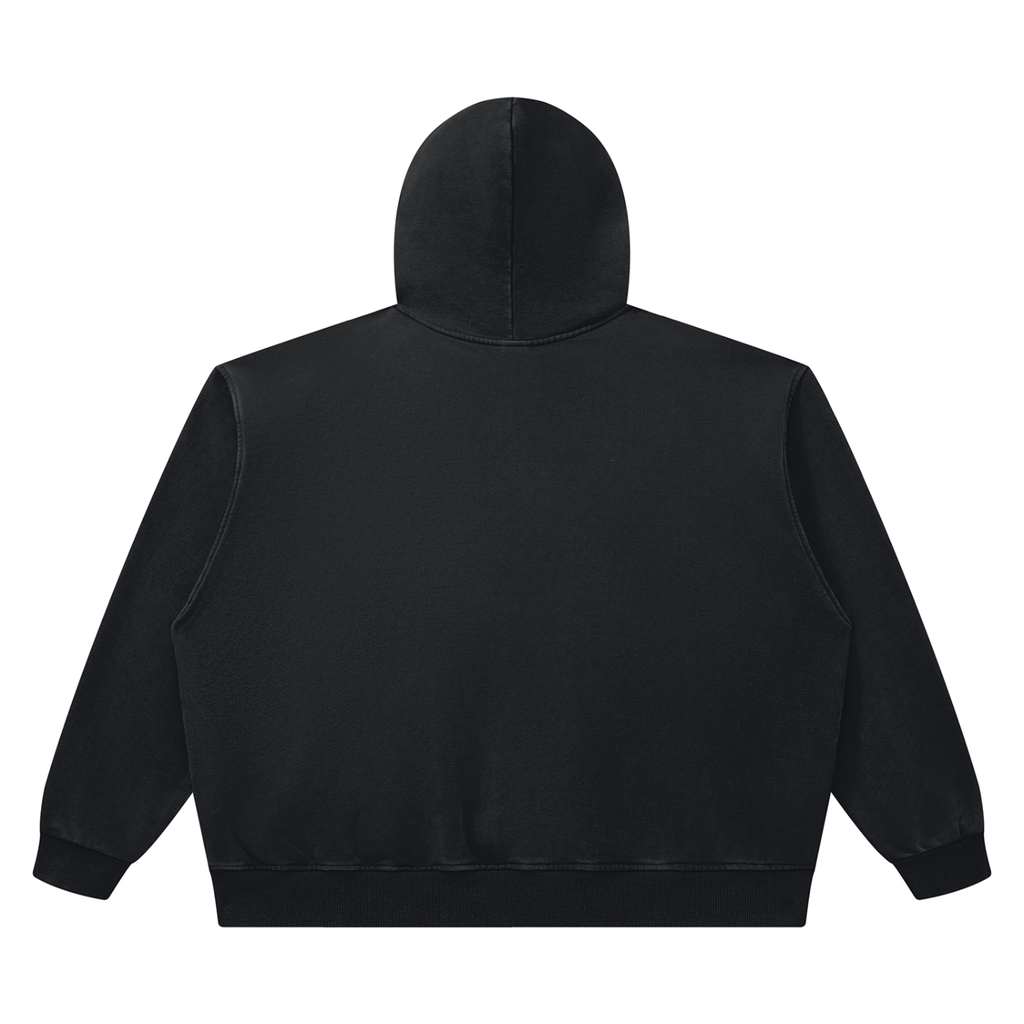 420 GSM Heavyweight Vintage Wash Boxy Hoodie (U)