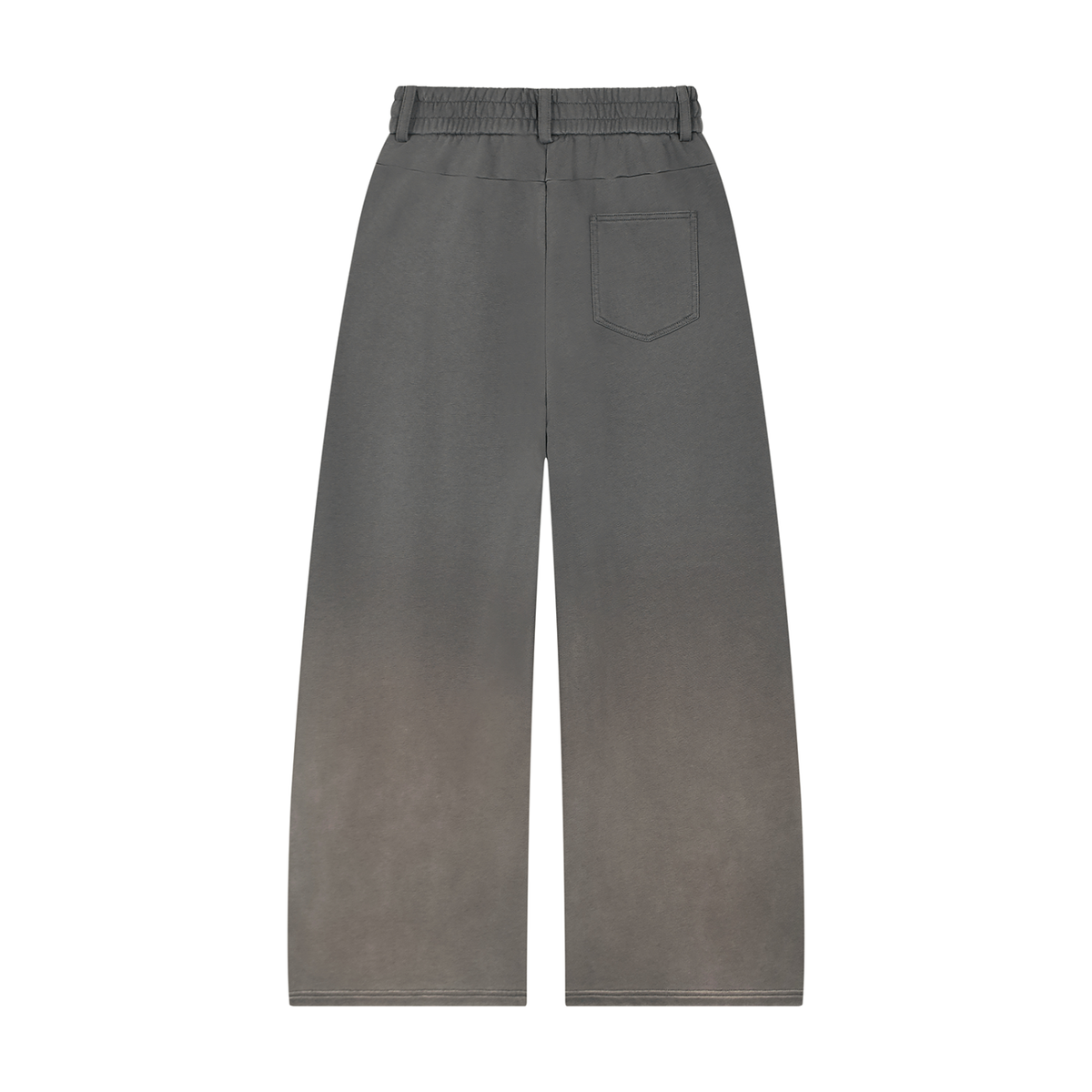 Sun Faded Paneled Barrel-Leg Sweatpants