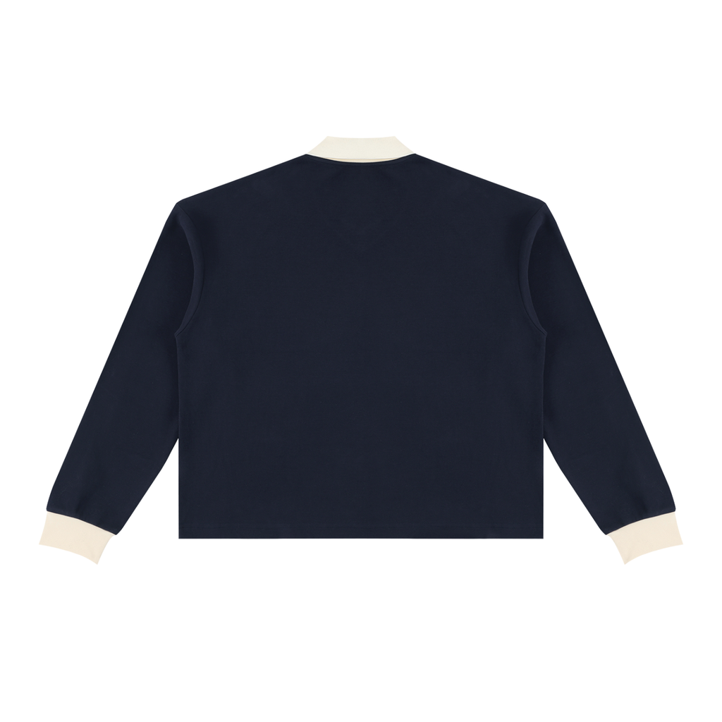 320 GSM Color Block Long Sleeve Sweatshirt