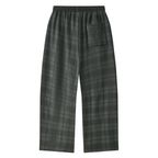 400 GSM Plaid Straight Leg Pants
