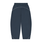 345 GSM Piping Fleece Barrel Leg Sweatpants(U)