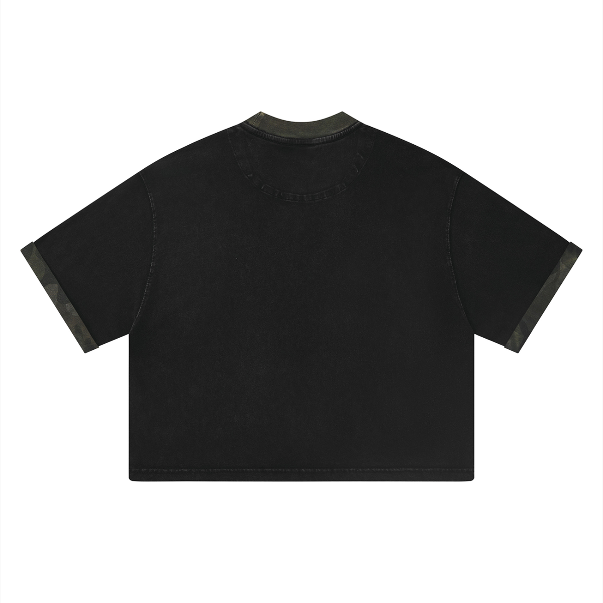 250 GSM Mineral Washed Boxy Panel T-Shirt