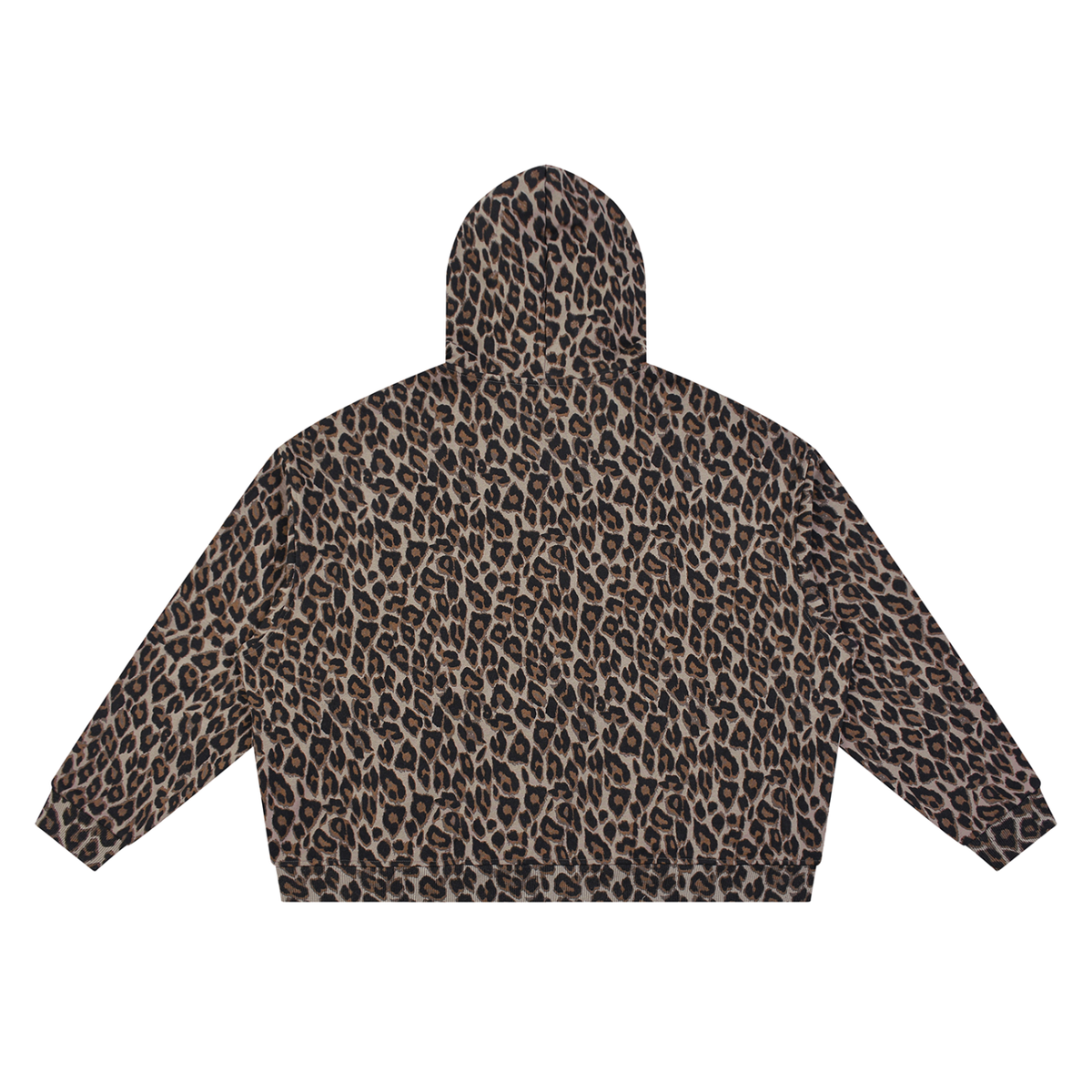 360 GSM Leopard Full Zip Hoodie (U)