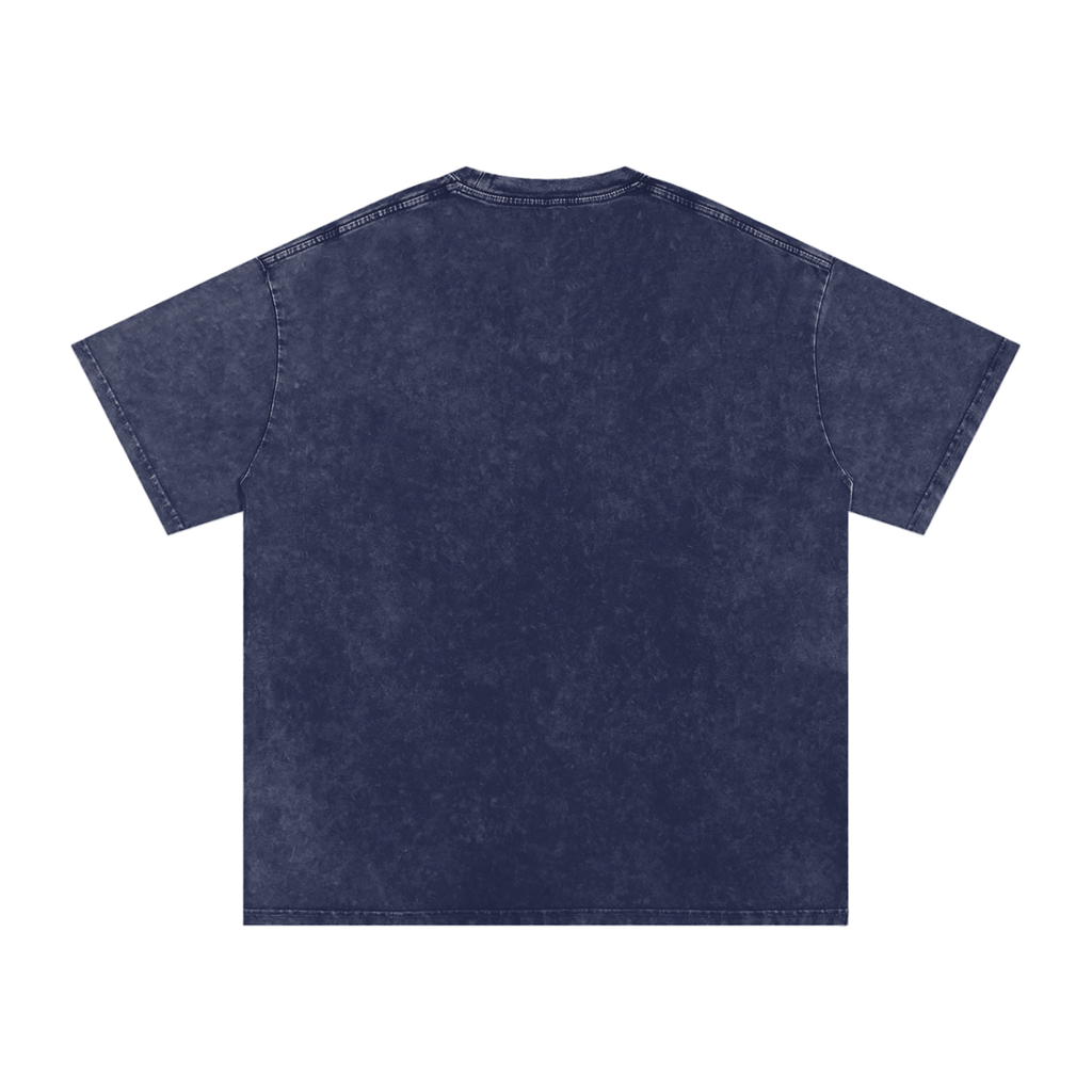 Snow Wash Oversized Cotton T-Shirt