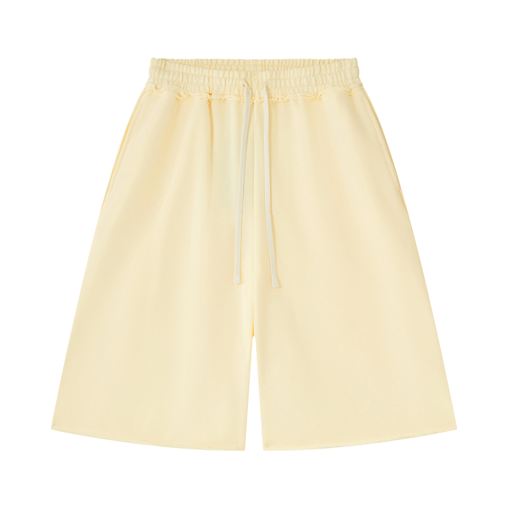 Heavyweight Raw Edge Shorts