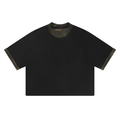 250 GSM Mineral Washed Boxy Panel T-Shirt