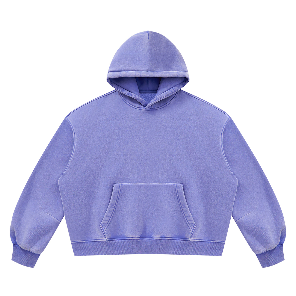 390 NGSM Vintage Wash Boxy Fleece Hoodie (U)