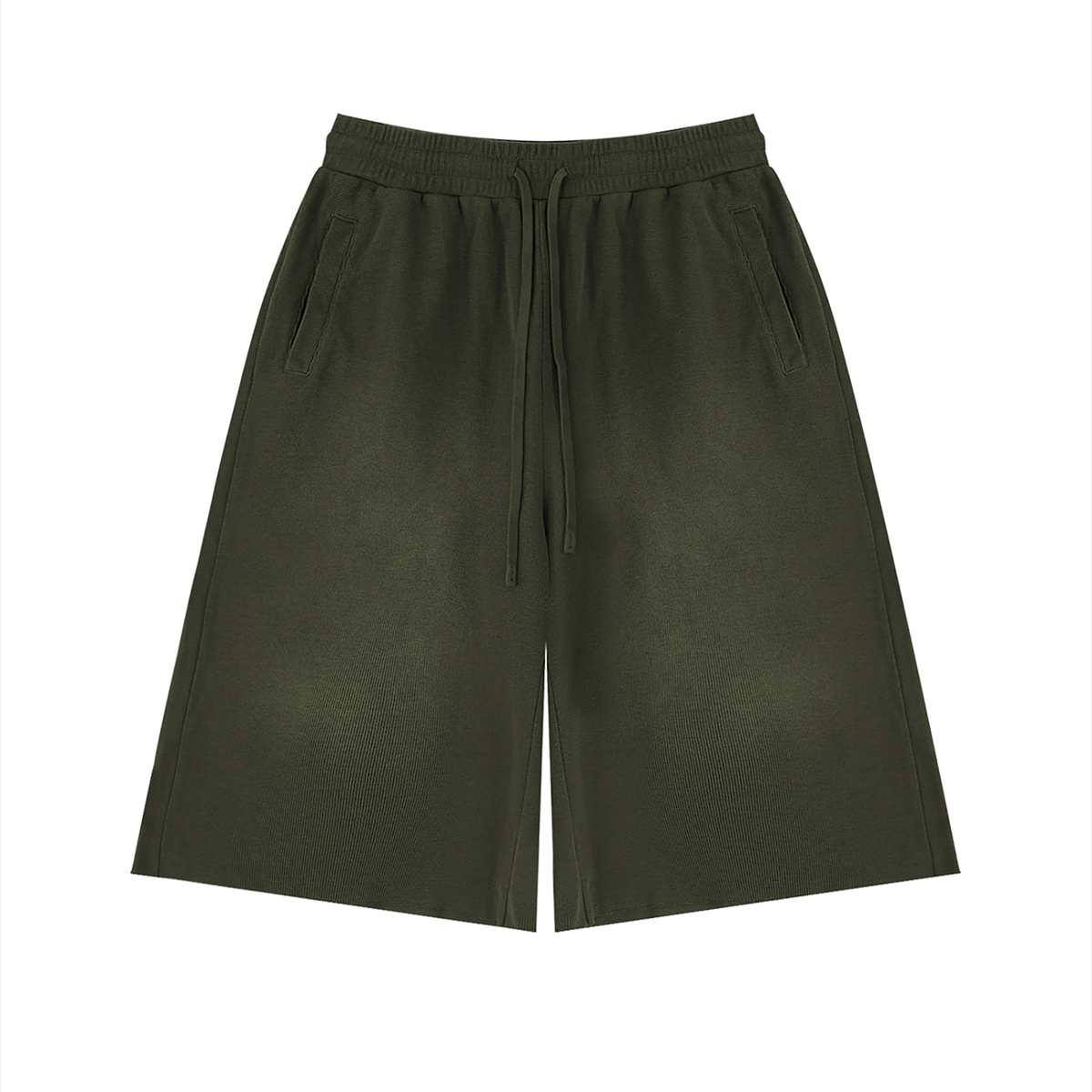 340 GSM  Sunfade Raw Edge Shorts (U)