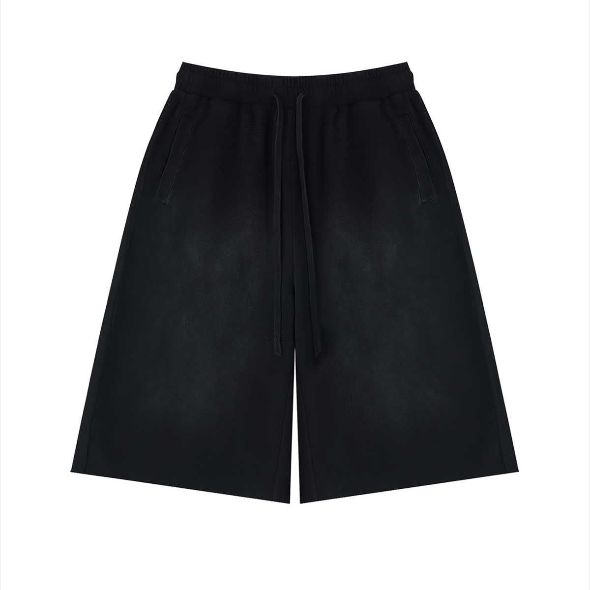 340 GSM  Sunfade Raw Edge Shorts (U)