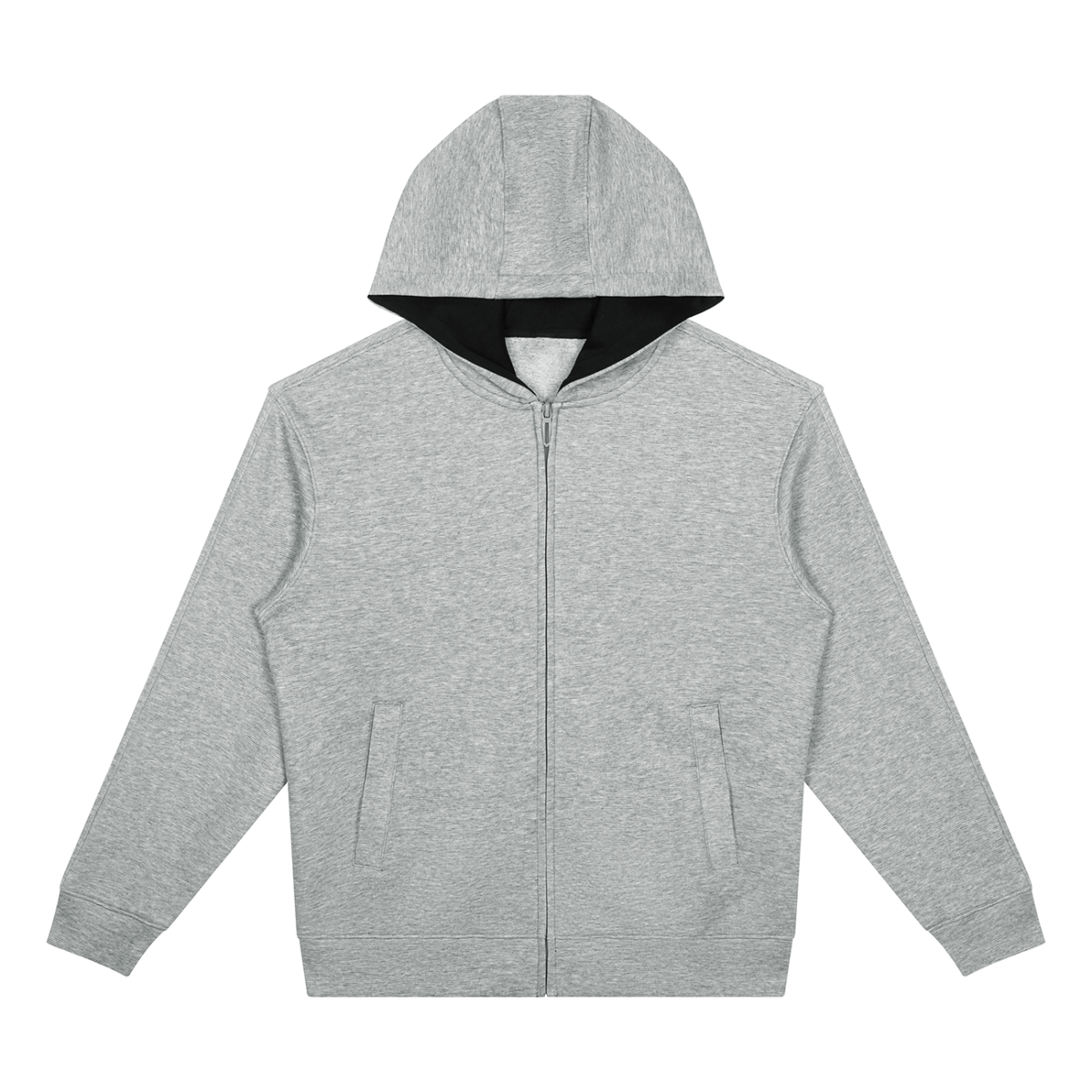380 GSM Drop Shoulder Full Zip Hoodie (U)