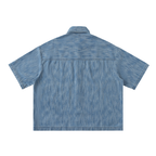 Distressed Wash Short Sleeve Shirt