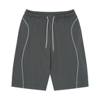 210 GSM  Piping Drawstring Shorts (U)