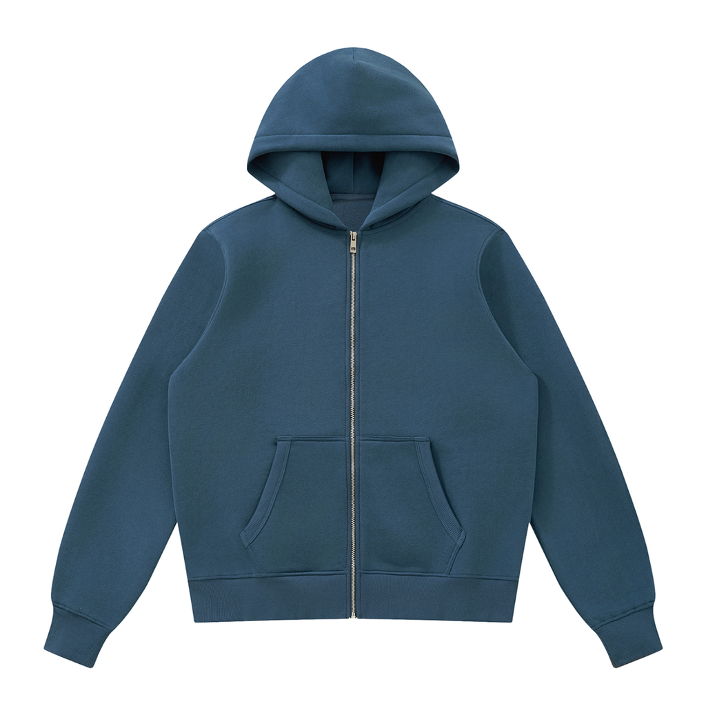 345 GSM Full Zip Hoodie