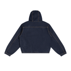 425 GSM Boxy Vintage Wash Hooded Denim Jacket