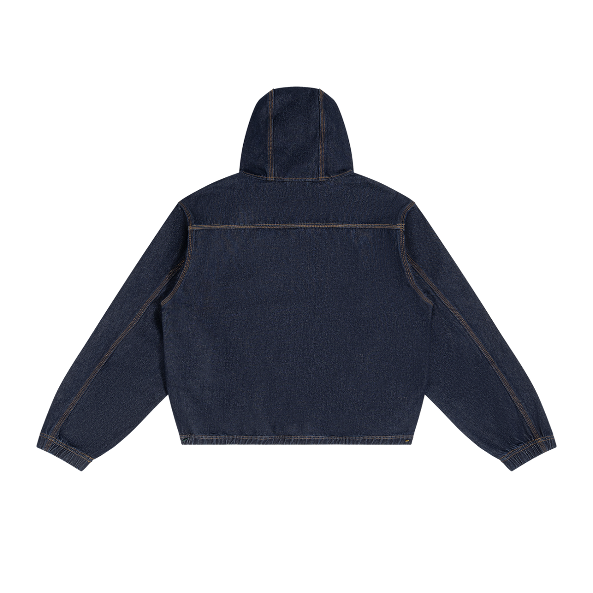 425 GSM Boxy Vintage Wash Hooded Denim Jacket