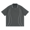 210 GSM Raglan Piping Polo Shirt (U)