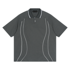 210 GSM Raglan Piping Polo Shirt (U)
