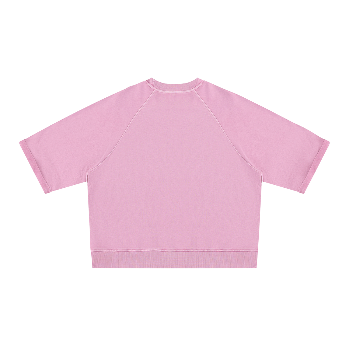 320 GSM Vintage Wash Boxy Short Sleeve Sweatshirt