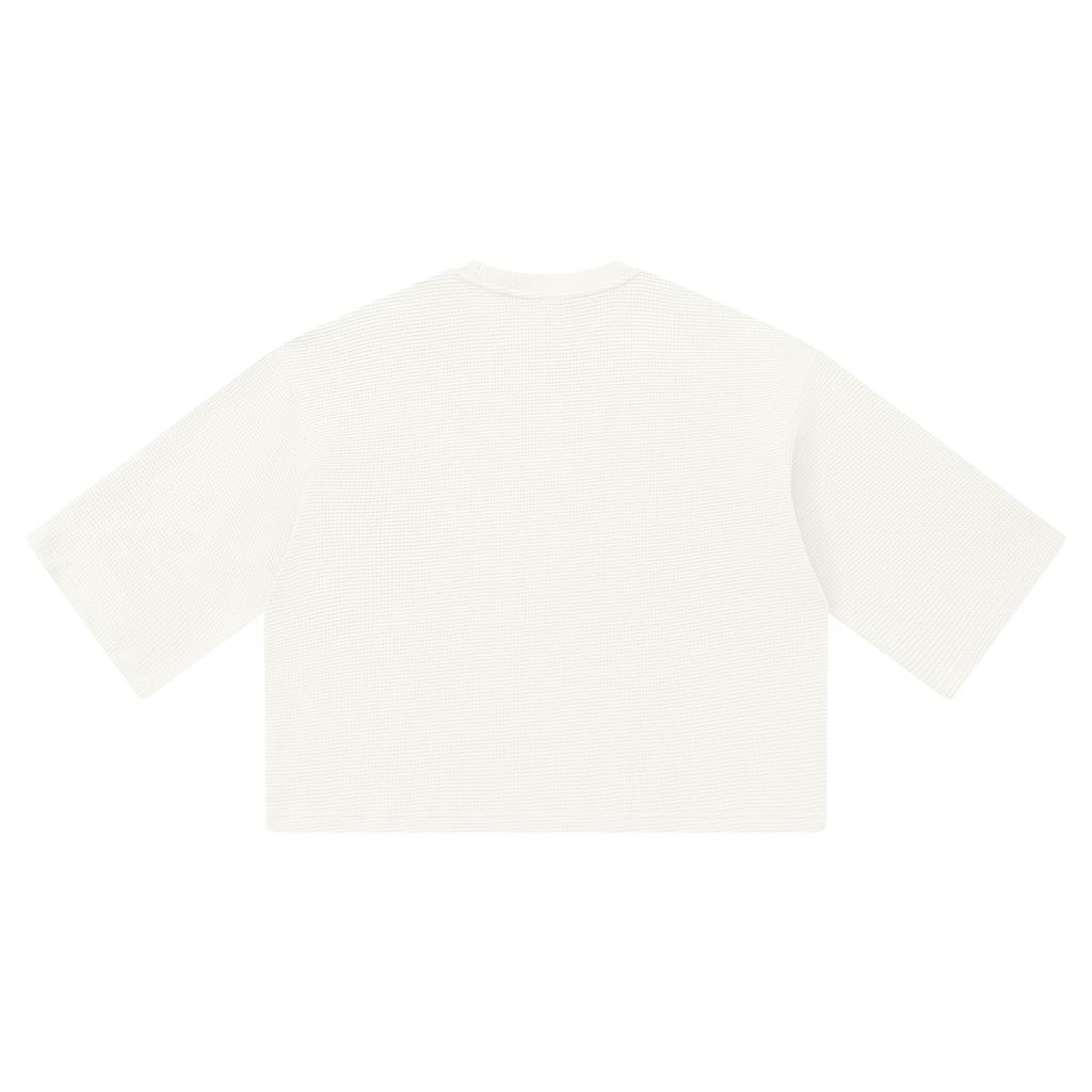 350 GSM Waffle Boxy T-Shirt (U)