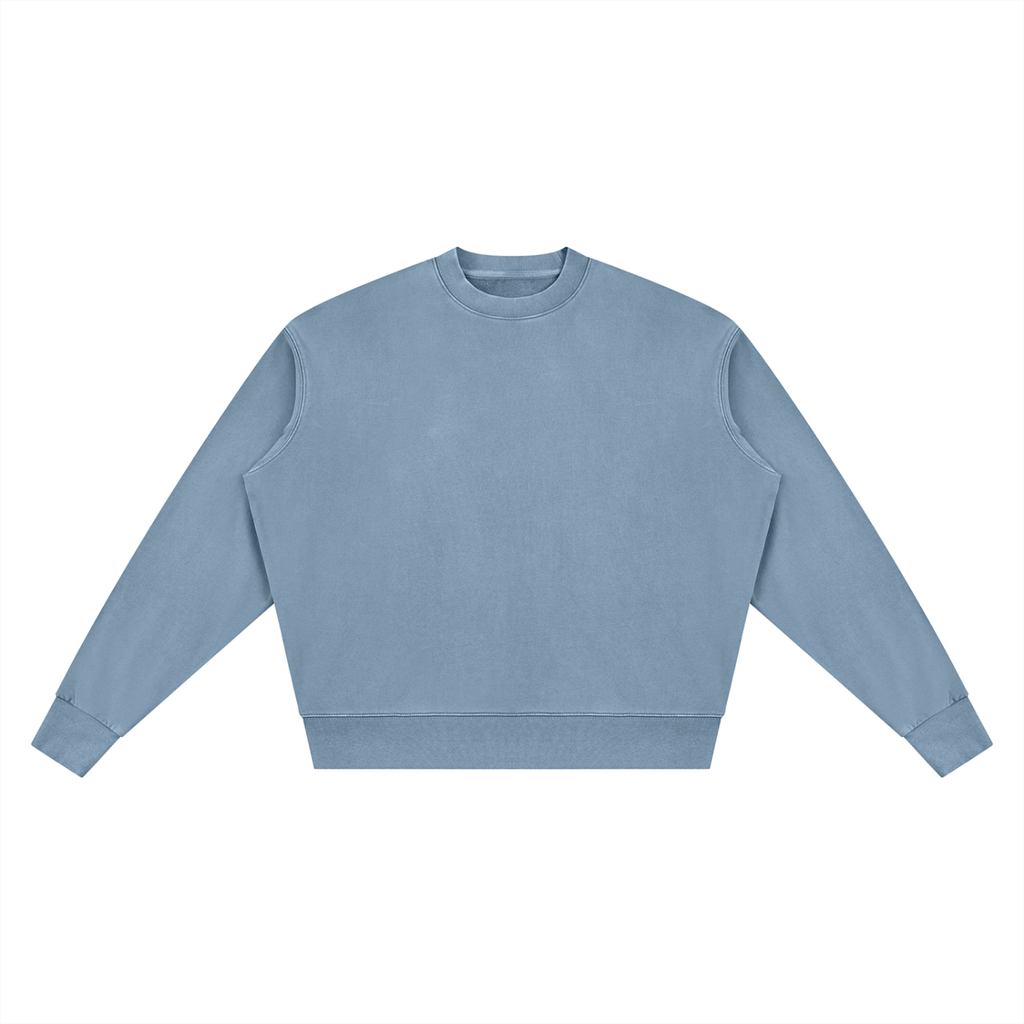 360 GSM Vintage Wash Crewneck Sweatshirt (U)