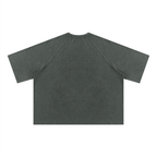 340 GSM Mineral Wash Boxy Waffle T-Shirt (U)