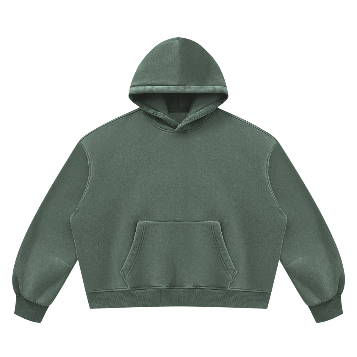 390 NGSM Vintage Wash Boxy Fleece Hoodie (U)