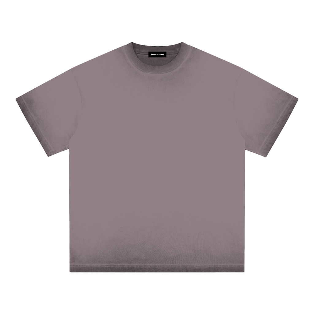 Reverse Dyed Loose Cotton T-Shirt