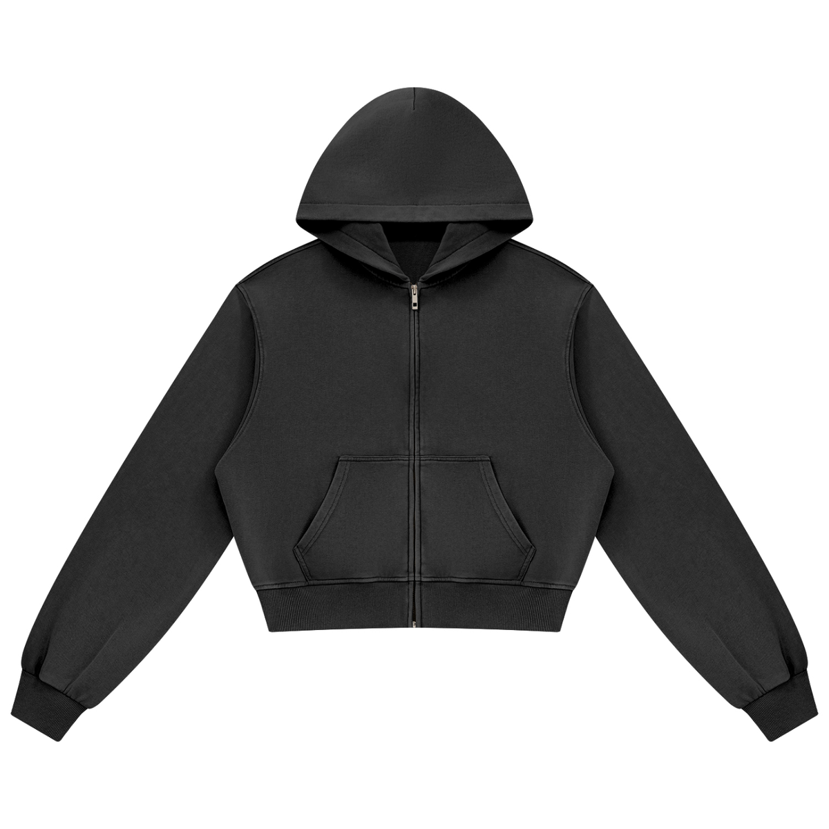 Women's Mineral Wash Full-Zip Hoodie