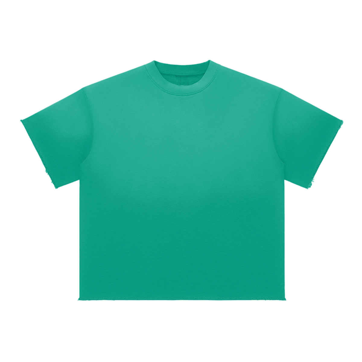 Sun Faded Raw Edge T-Shirt