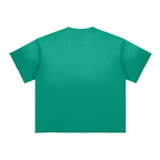 Sun Faded Raw Edge T-Shirt