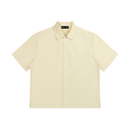 Boxy Patch Pocket Short Sleeve Shirt