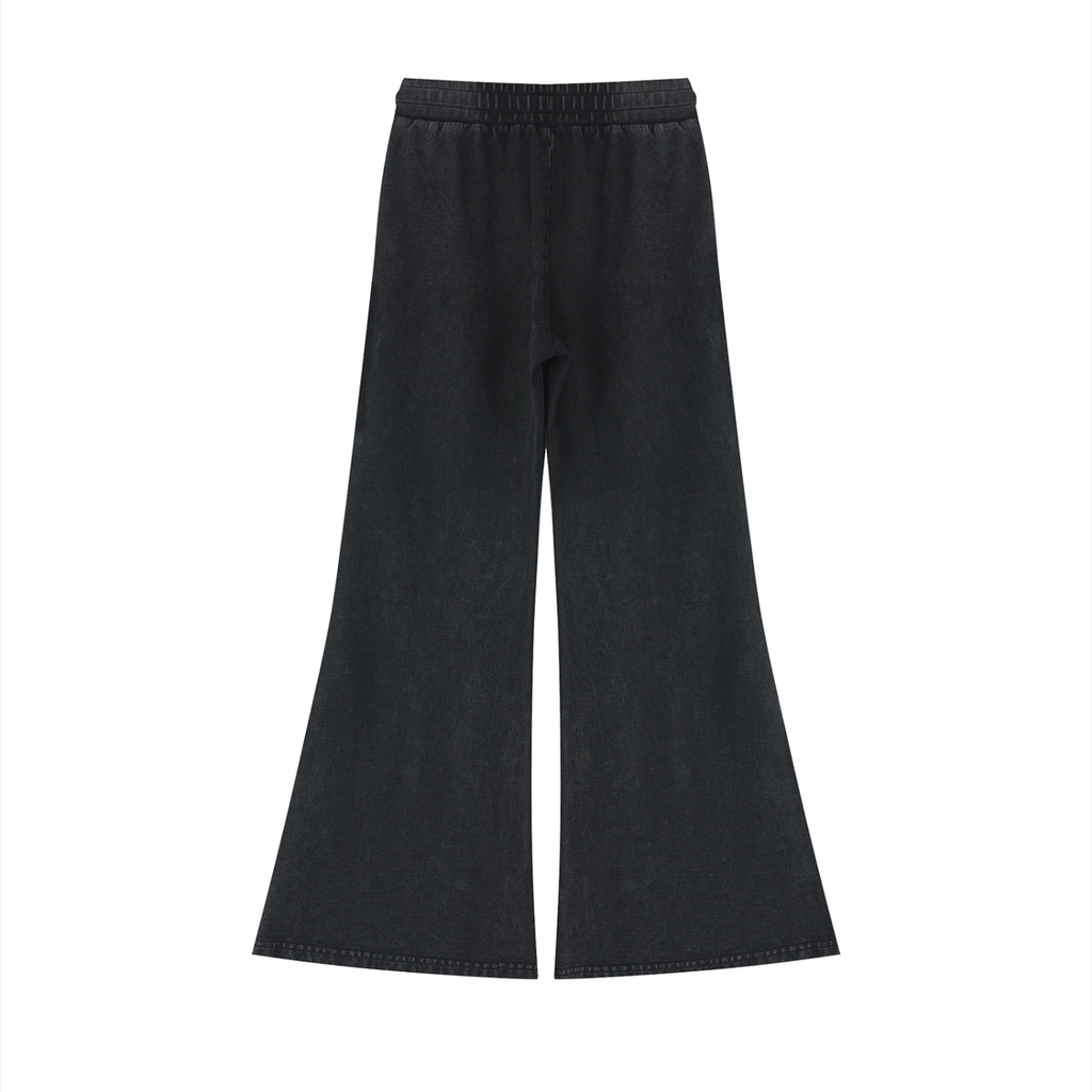 320 GSM Vintage Wash Flared Sweatpants (W)