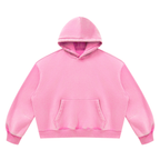 390 NGSM Vintage Wash Boxy Fleece Hoodie (U)