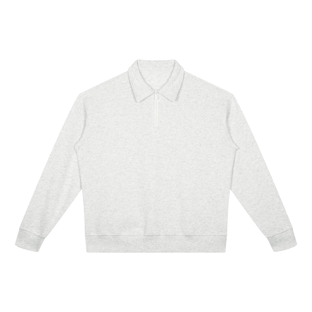 350 GSM Boxy Quarter-Zip Sweatshirt (U)