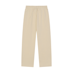 Solid Color Straight-Leg Sweatpants