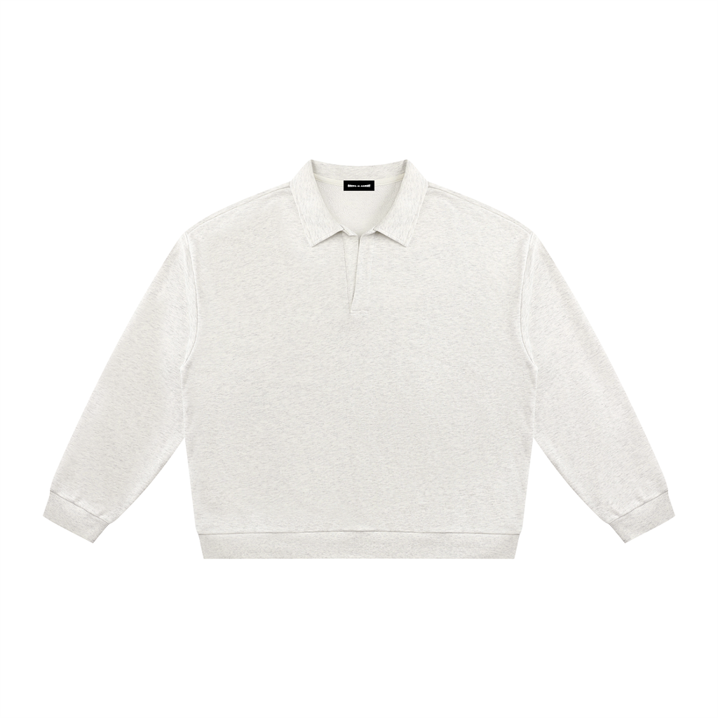 310 GSM Oversized Collared Sweatshirt