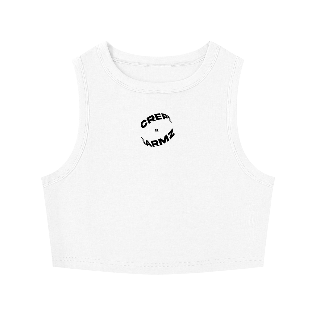 Women's Tight Crewneck Crop Tank Top
