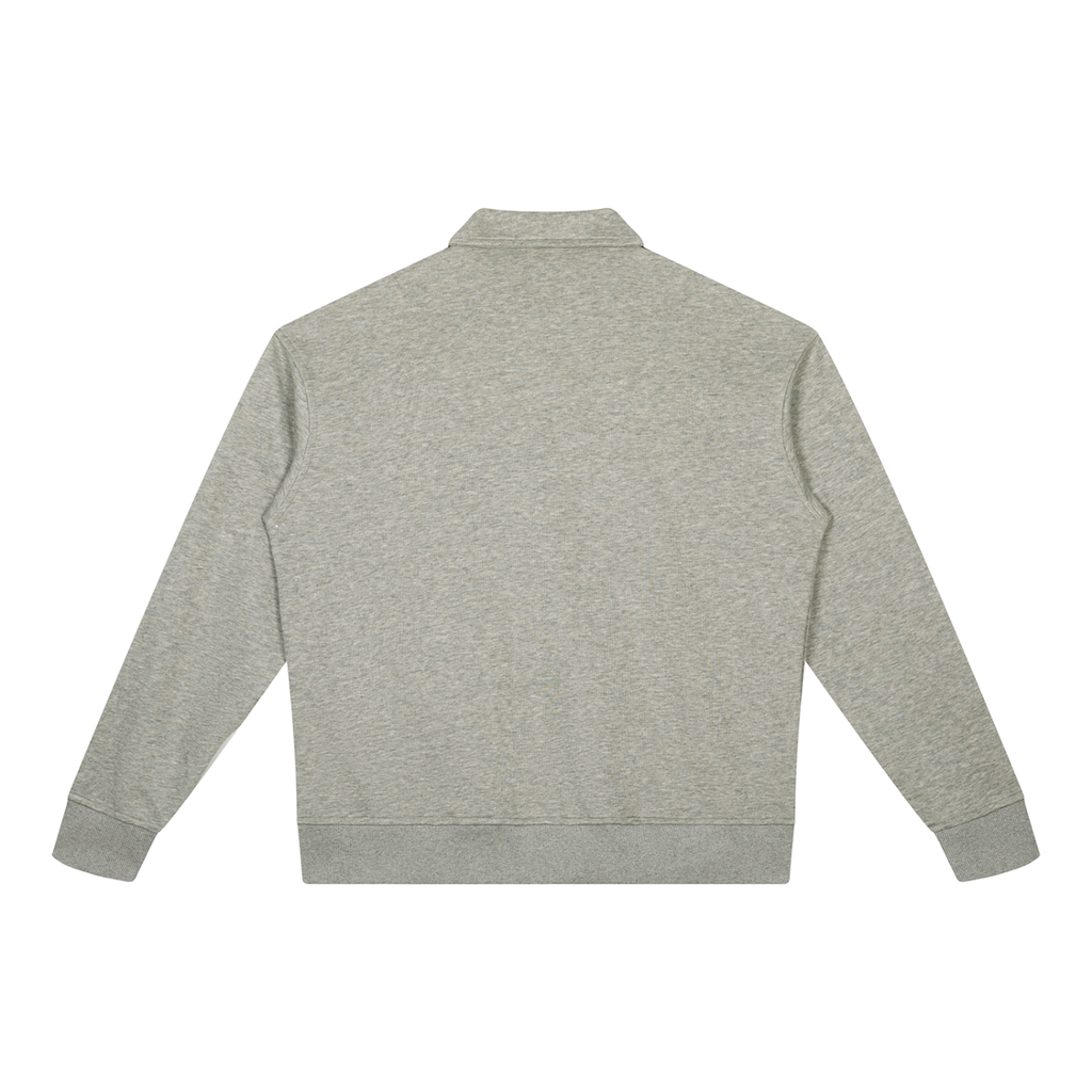 350 GSM Boxy Quarter-Zip Sweatshirt (U)