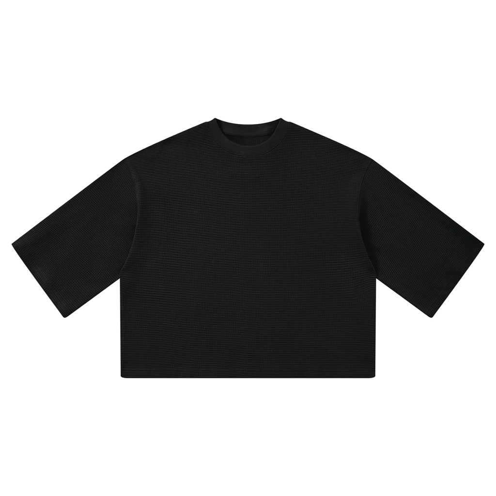 350 GSM Waffle Boxy T-Shirt (U)